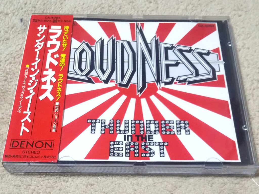 LOUDNESS ラウドネス THUNDER IN THE EAST